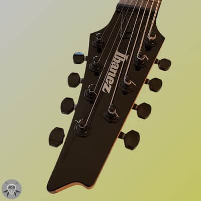 Ibanez RG8 Black 8-String – 2016 - Mahogany Body - Very Good+ Condition image 11