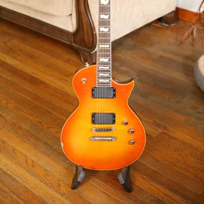 ESP Eclipse-II Vintage Honey Burst EMG pickups image 2
