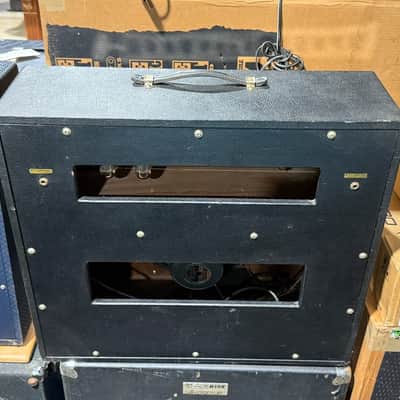 Ampeg G-12 Gemini I Combo 1968 - a very cool mid-60's all tube Black Tolex example ready to enjoy. image 5