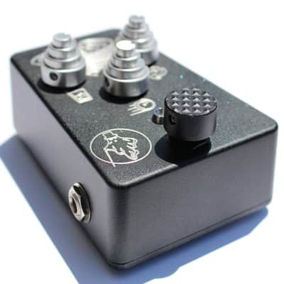Ghost Electronic Footswitch Covers 2 Black Dust Pedal Topper Aluminum Guitar Knob 2022 image 2