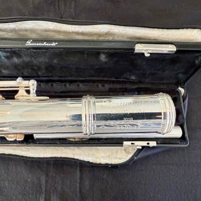 Gemeinhardt 3OSB Solid Silver Semi-Professional Flute - Custom J Head, Open Hole, Offset G, B Foot - Just Serviced! Excellent! image 6