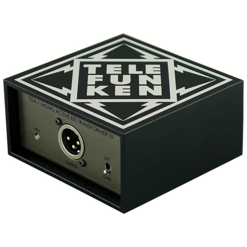 Telefunken TDA-1 Active Mono DI Box image 1