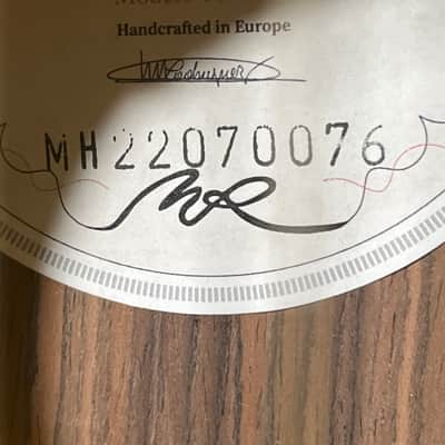 Manuel Rodriguez Academia 60-S 4/4 Scale Classical Spruce/Rosewood - C-Stock image 4