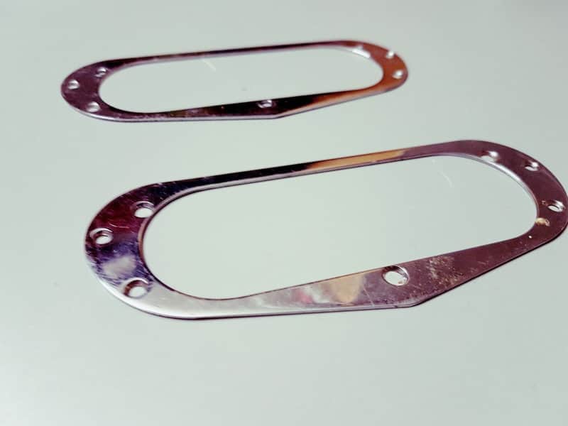 1974 Gibson Les Paul Triumph Bass Pickup Rings image 1