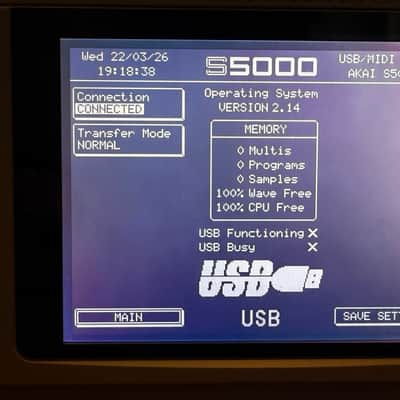 Akai S5000 V2 MIDI Stereo Digital Sampler - 16 Analog outs, 1TB SD ZuluSCSI w 130+GB of sound, sample & instrument libraries, 20x SD card CD-ROM Libraries (1998) image 10