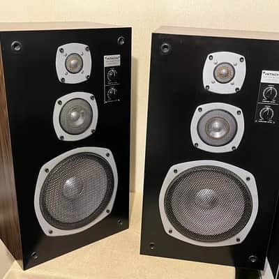 Hitachi HS-530 Rare Vintage MINT 3-Way Speaker System Hi-Fi Warranty image 5
