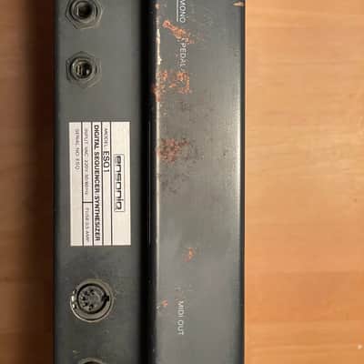 Ensoniq ESQ-1 Wave Synthesizer 1986 - Black image 14