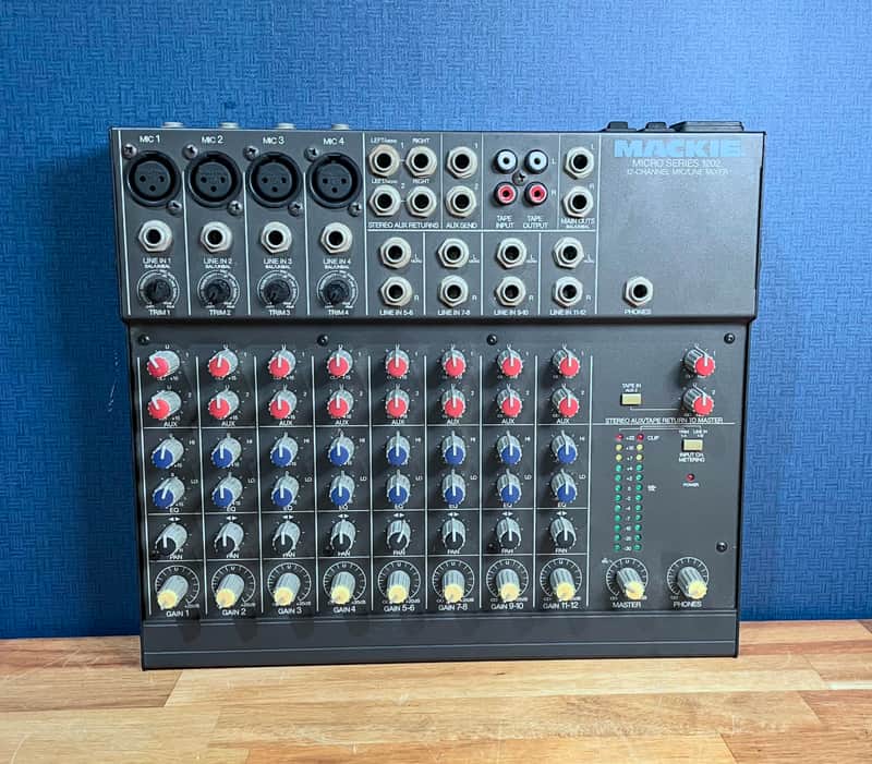 Mackie Micro Series 1202 12-Channel Mic / Line Mixer | Reverb Canada