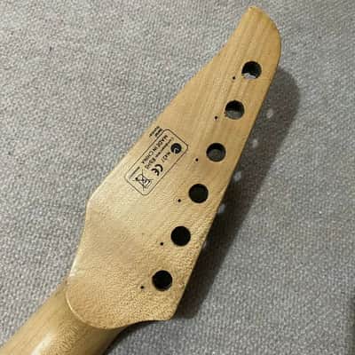 Black Maple Guitar Neck, Rosewood Fretboard 24 Frets image 4