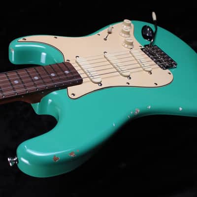 Custom Made Stratocaster MJT and Vibe Guitars - Seafoam Green image 1