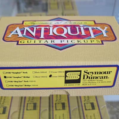 Seymour Duncan Antiquity P90 Soapbar Bridge Pickup Cream 8.67k image 2
