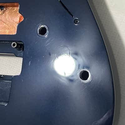 2007 Japan Ibanez RG2570e Prestige Refinished Midnight Blue Guitar Body Edge Pro Tremolo Ready image 4