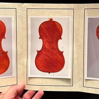 Powerful! Italian Violin by Gianluca Zanetti of Cremona, Italy 4/4 *Watch Video -Extremely Rare Violin image 8