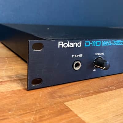 Roland D-110 Multi Timbral Sound Module - Black image 3