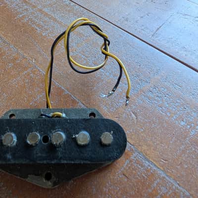 Fender Telecaster Bridge Pickup Gray Bottom Vintage Late 1969 Excellent 6.09K image 9