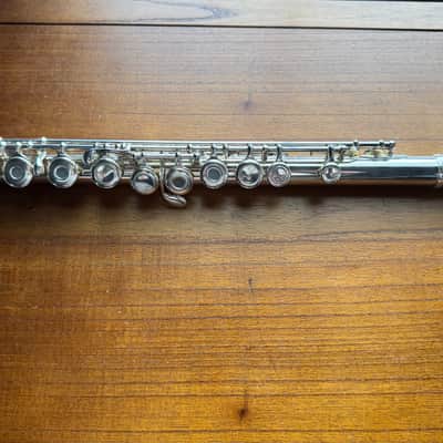 Jupiter 611RBSO Deluxe Standard Series Open-Hole Flute with Offset G, B-Foot 2010s - Silver-Plated image 24