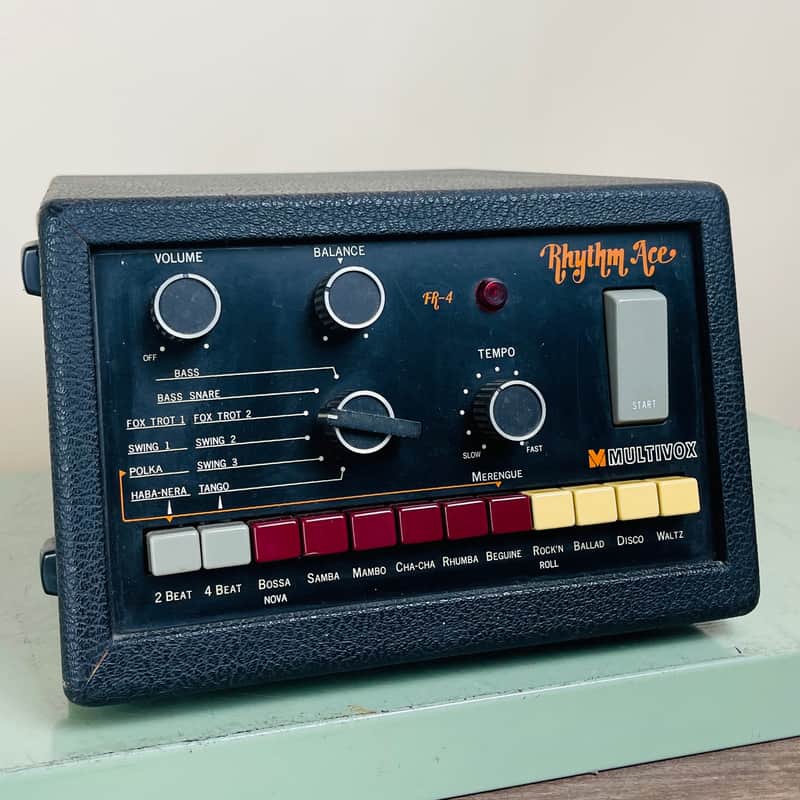 Multivox Rhythm Ace analog drum machine  1970s image 1