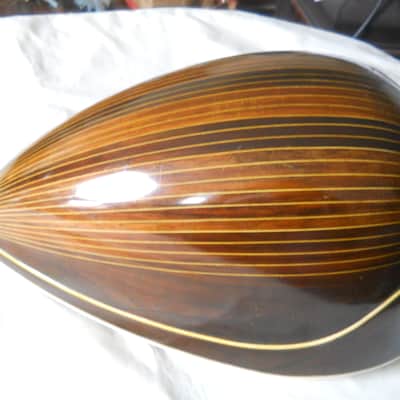 1920's Marcellus CJ Heppe & Son Inlayed Bowl Back Mandolin image 3