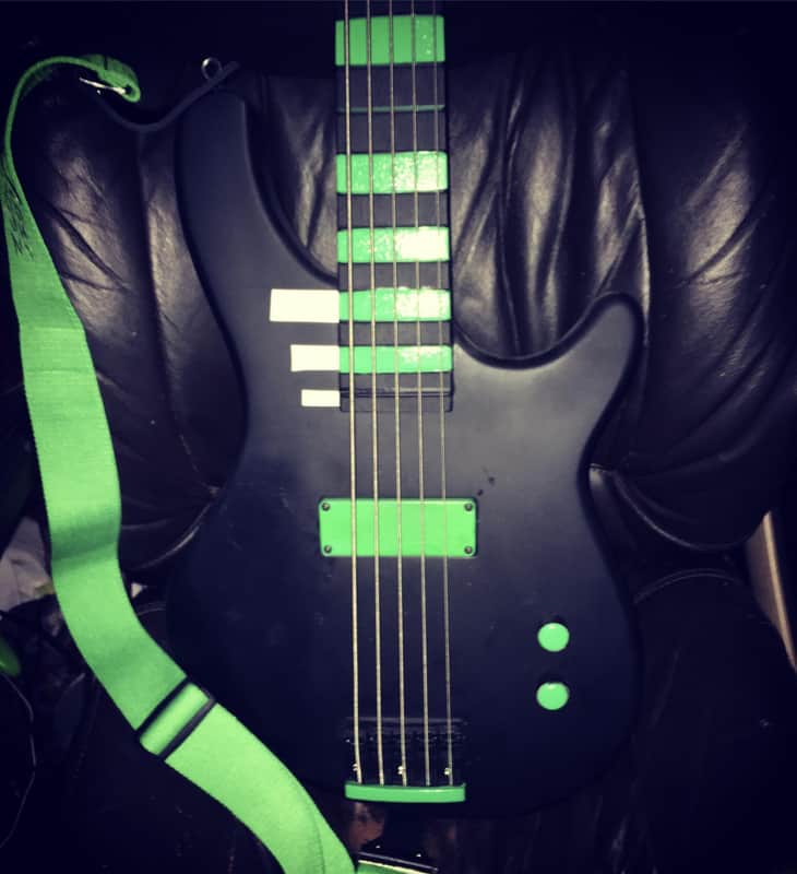 Hand-made Type O Negative/Peter Steele tribute "Steele Bass" image 1