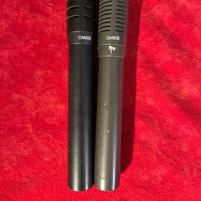 (2) Carvin CM90E Condenser Microphones 2000s - Black image 4
