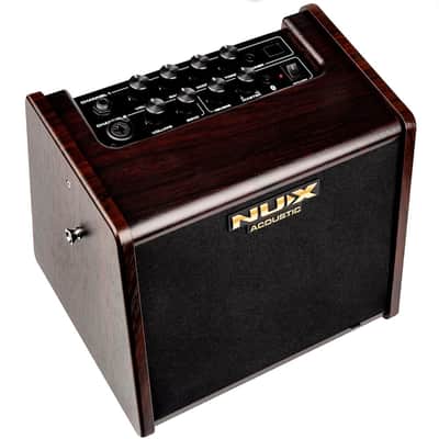 NUX Stageman AC-25 Compact 2-Channel Rechargeable Bluetooth Acoustic Amplifier with Drums image 4