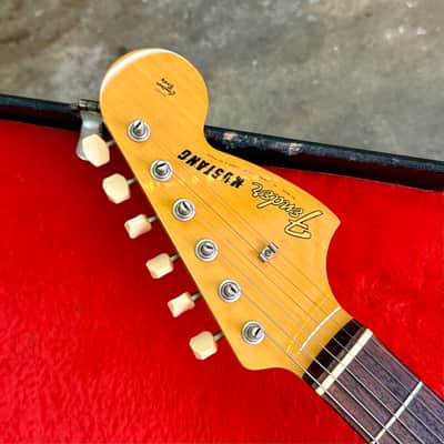 MIJ Fender MG66 Mustang 1995 - Olympic white original vintage fujigen Japan image 6