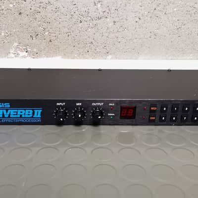 Alesis Midiverb II 16-Bit Digital Effects Processor 1990s - Black image 2