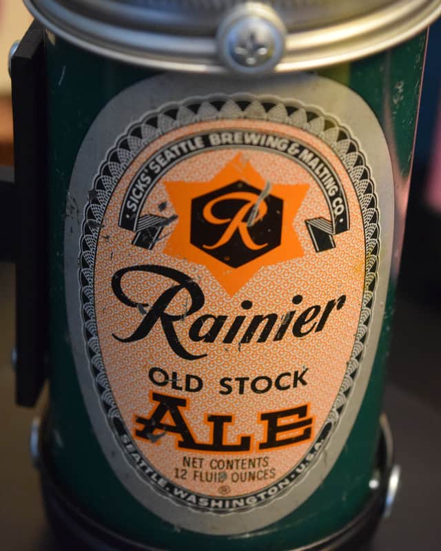 Lo Fi Beer Can Microphone - 1950s Boeing Wind Tunnel Old Stock Rainier image 1