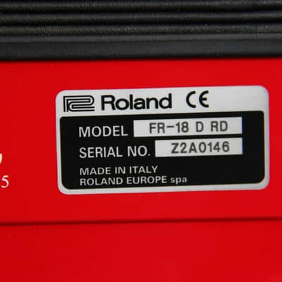 Roland FR-18 Diatonic Accordion Red image 12