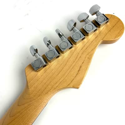 Left Handed Fender Standard  Stratocaster 2000s - Black  MIM Clean, ready  to  go!! image 8