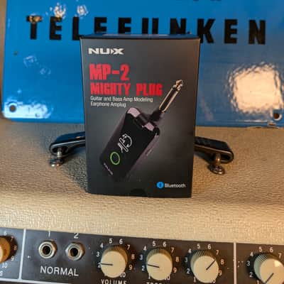 NUX MP-2 Mighty Plug Guitar & Bass Modeling Headphone Amp w/Box (Used) image 6