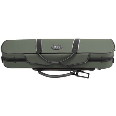 Pedi Violin Case, NiteFlash, 4/4, Olive Green/Grey image 2