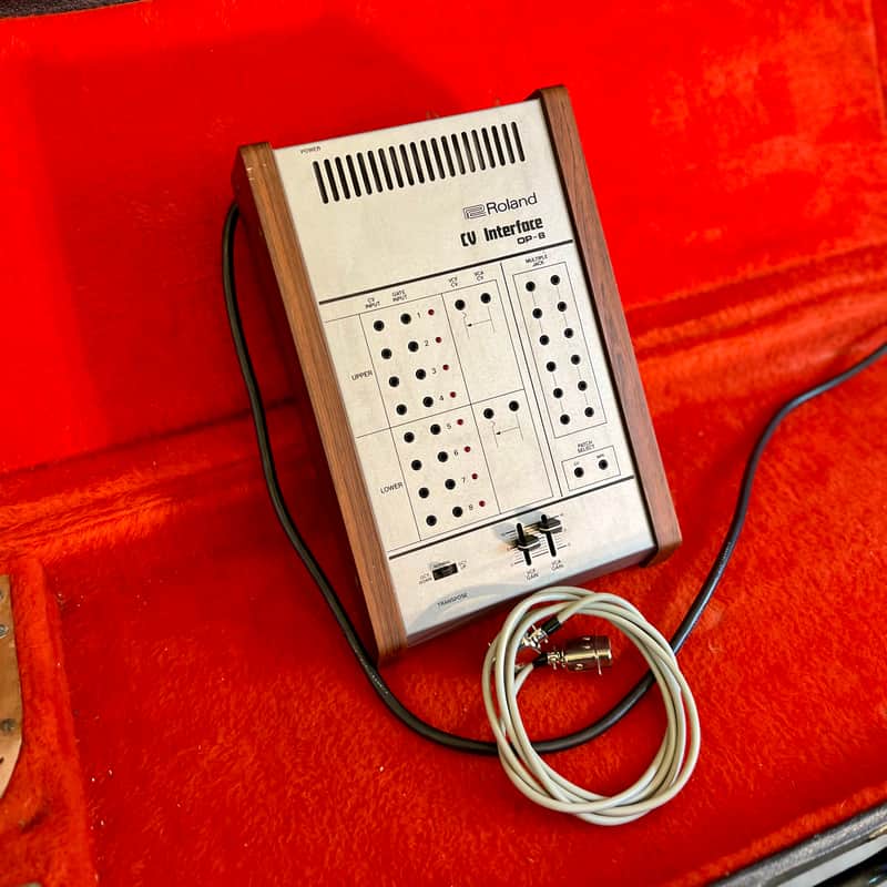 Roland OP—8 CV DCB Interface c 1980 original vintage MIJ Japan Jupiter 8 6 Juno 60 image 1