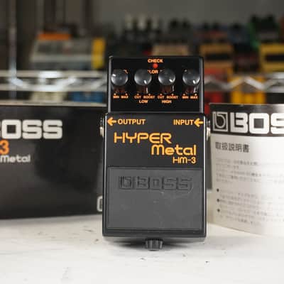 Boss HM-3 Hyper Metal Distortion Pedal | Reverb