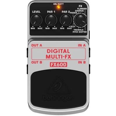 BEHRINGER FX600 DIGITAL MULTI FX PEDALE EFFETTO MODULAZIONE DIGITALE 24 BIT image 2