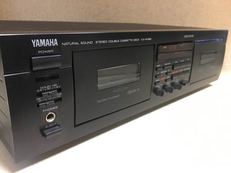 Yamaha KX - W382 Double Cassette Deck | Reverb