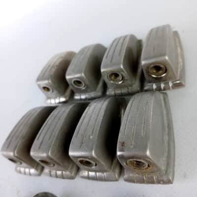 *Ludwig/WFL 8x tom/Snare Drum Small Classic Nickel Lugs Set 1 1/4" Vintage 50s* image 2