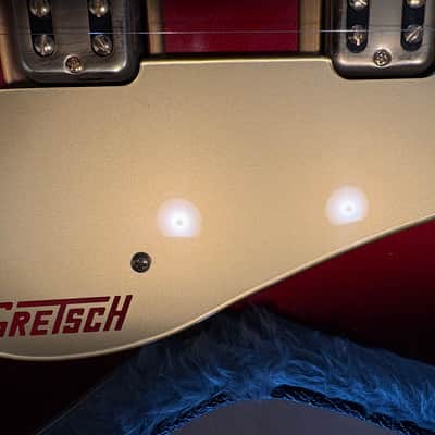 Gretsch 5420TG 50’s Limited Edition CANDY APPLE RED with Gold Hardware Quality USA Upgrades Including TV Jones pickups, wire harness w/ tone & standby switches Grover Imperials, high End Gretsch Bigsby etc. image 5