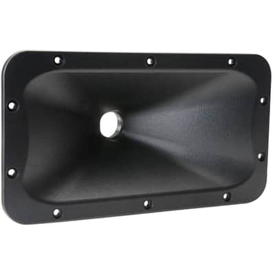 Dayton Audio - H6512 - 6-1/2" x 12" Waveguide 1-3/8"- 18 TPI - Black image 1