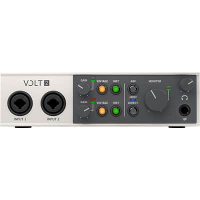 Universal Audio Volt 2 Portable 2x2 USB Type-C Audio/MIDI Interface image 4