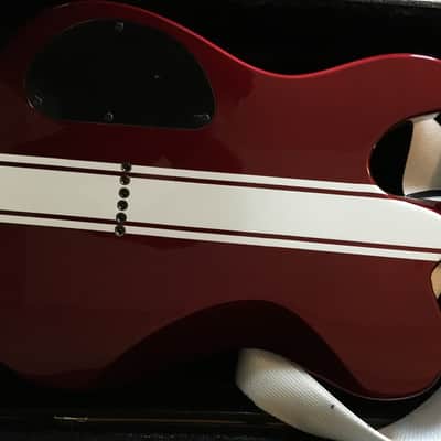 Fender Esquire GT 2003 Red w/ White racing stripe image 6