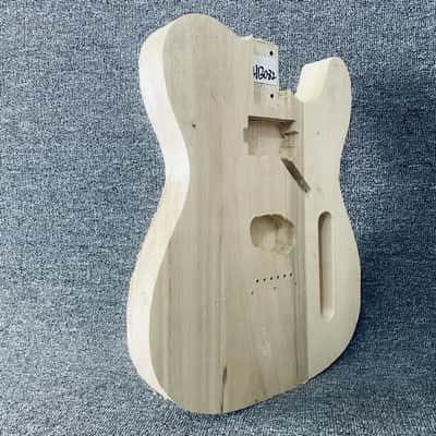 Unfinished Basswood Guitar Telecaster Tele Style Body, Humbucker Neck Pickup image 3