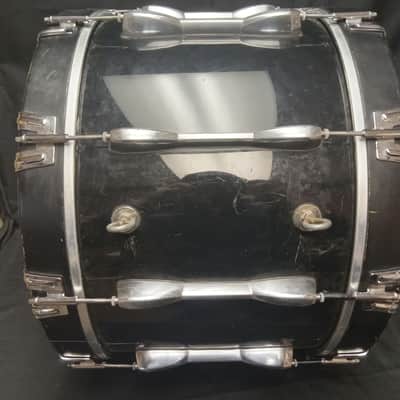 Pearl Championship Maple Series 22" Marching Bass Drum serial 607947 - Black image 5