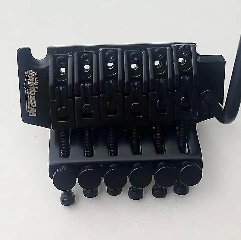Wilkinson Guitar Double Locking Bridge Tremolo System in Black image 1