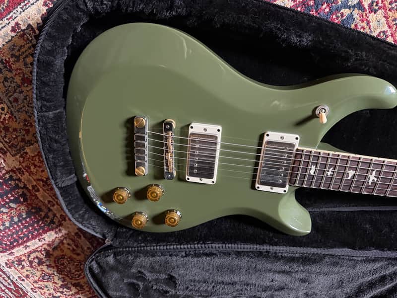 PRS S2 McCarty 594 Double Cut - 2025 - USA everything - Olive drab, Nitro, 2025 image 1