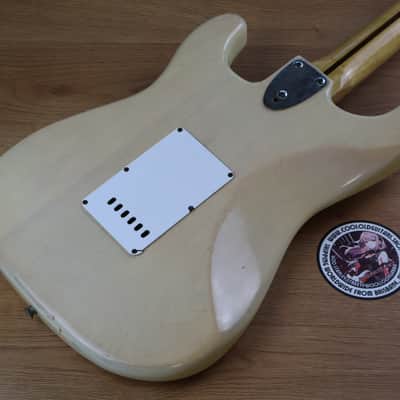 1975 Fernandes Burny FST-60 Stratocaster (Transparent Vintage White) image 8