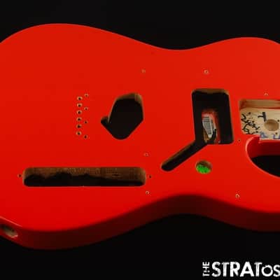 Fender Player II Telecaster Series Tele BODY Guitar Parts, Alder Coral Red image 1