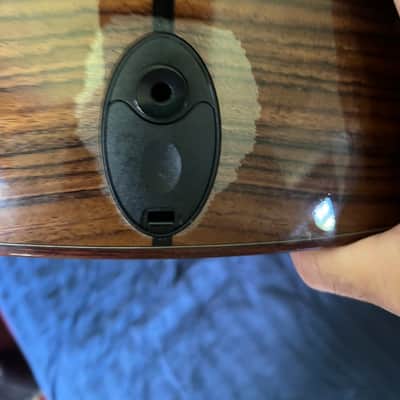 2010 Left handed Taylor 716ce with ES1 Electronics Vintage Sunburst image 16