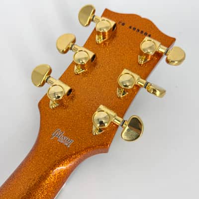 2024 Gibson Custom Made to Measure Les Paul Custom - Orange Sparkle image 12