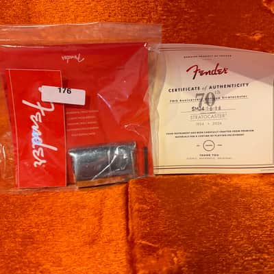 Fender 70th Anniversary Vintera II Stratocaster Electric Guitar Antigua w/ OHSC (616) image 14